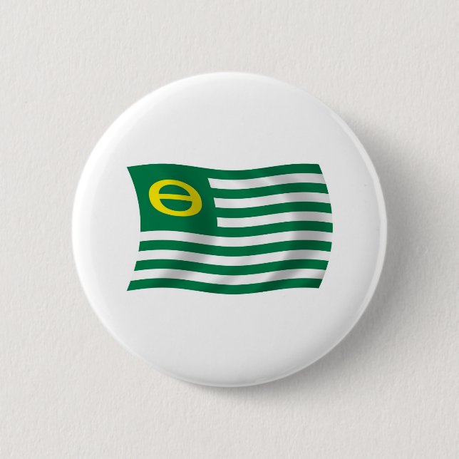 Botón de la Bandera del Movimiento Ecologista (Anverso)