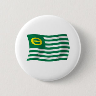 Botón de la Bandera del Movimiento Ecologista