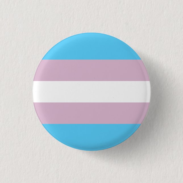 Botón de la bandera del orgullo del transporte (Anverso)