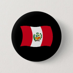 Botón de la bandera del Perú