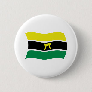 Botón de la bandera del pueblo Ashanti