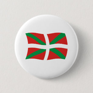 Botón de la Bandera del Pueblo Vasco