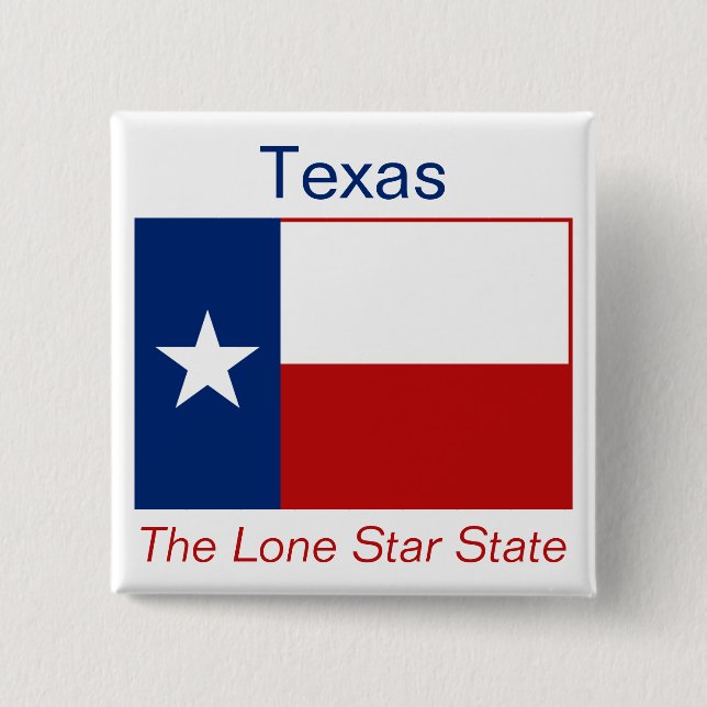 Botón de la bandera del Texan (Anverso)