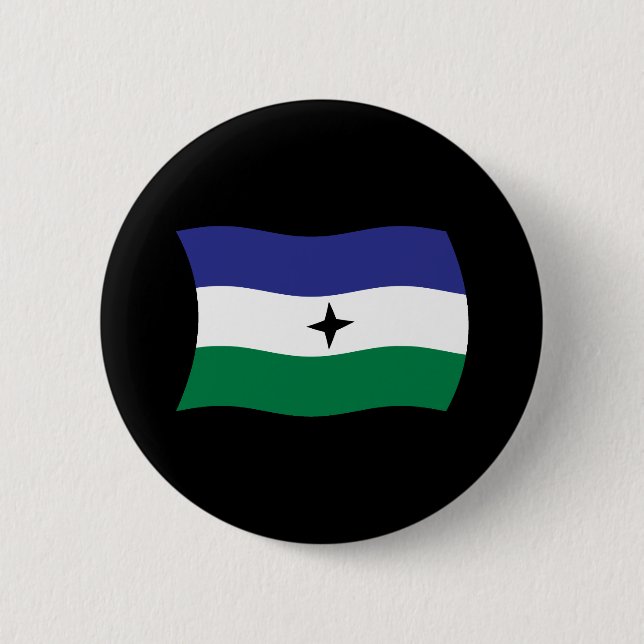 Botón de la bandera nacionalista Bubi (Anverso)