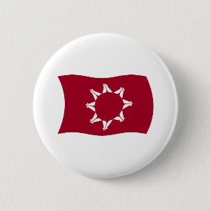 Botón de la bandera Oglala Lakota