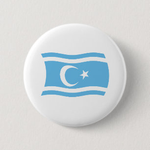 Botón de la bandera turcomana iraquí