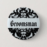 Botón de la boda de Bestman de los novios