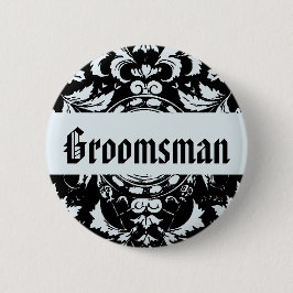 Botón de la boda de Bestman de los novios