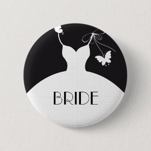 Botón de la boda de la novia