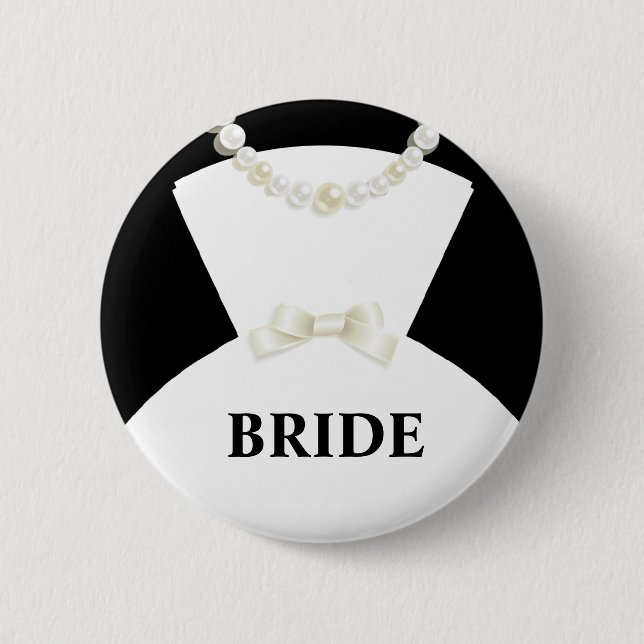 Botón de la boda de la novia (Anverso)