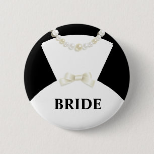 Botón de la boda de la novia