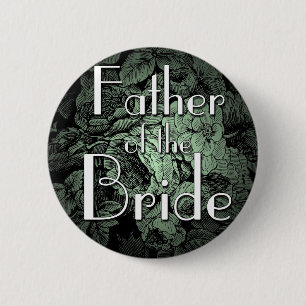 Botón de la boda del jardín [Padre de la novia]