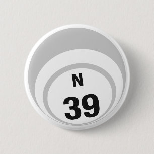 Botón de la bola del bingo N39