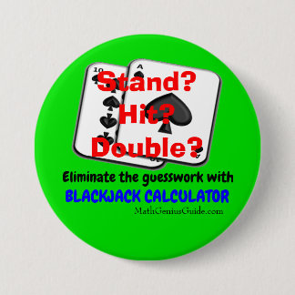 Botón de la calculadora de la veintiuna