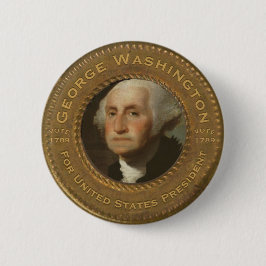 Botón de la campaña de George Washington