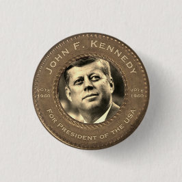 Botón de la campaña de John F. Kennedy