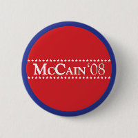 Botón de la campaña de John McCain