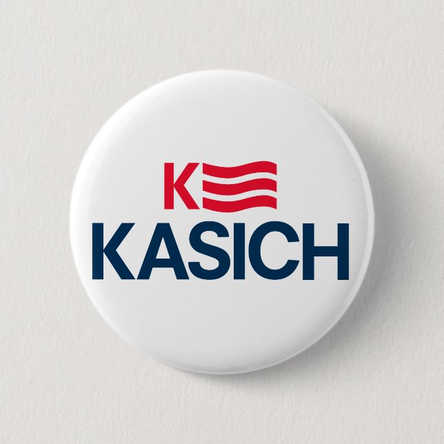 Botón de la campaña de Juan Kasich 2016 - 2,25" (Anverso)