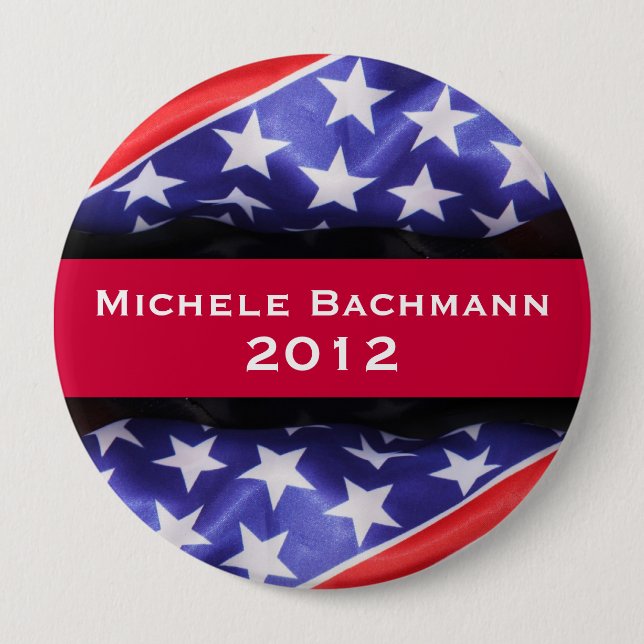 Botón de la campaña de Micaela BACHMANN 2012 (Anverso)