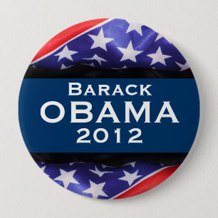 Botón de la campaña de OBAMA 2012
