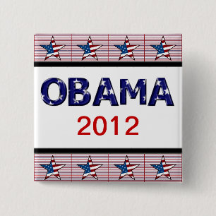 BOTÓN DE LA CAMPAÑA DE OBAMA 2012