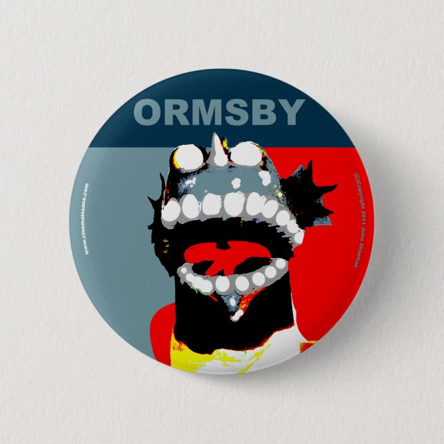 Botón de la campaña de Ormsby (Anverso)