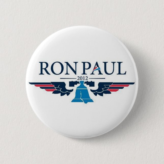 Botón de la campaña de Ron Paul 2012 (Anverso)