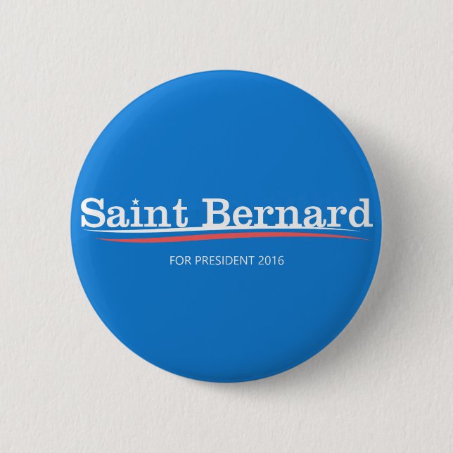 Botón de la campaña de "St Bernard" de las (Anverso)