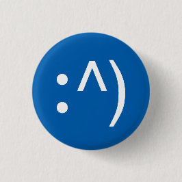 Botón de la cara del código del friki