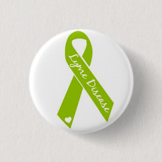 Botón de la cinta de la conciencia de Lyme