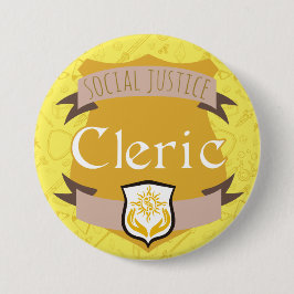 Botón de la clase de la justicia social: Clérigo
