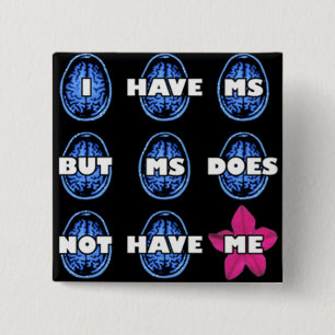 Botón de la conciencia de la esclerosis múltiple