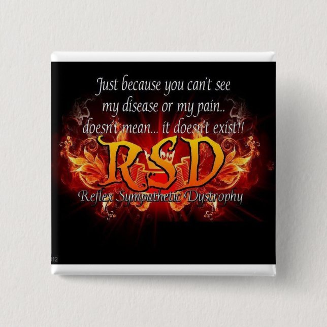 Botón de la conciencia de R S D (Anverso)