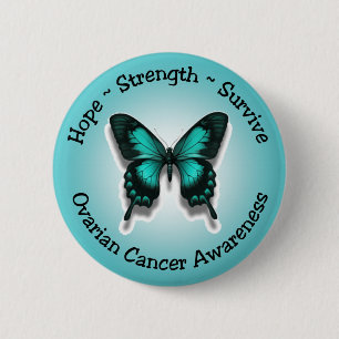 Botón de la conciencia del cáncer ovárico