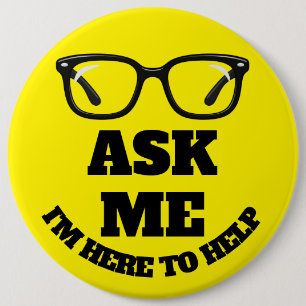 Botón de la Conferencia Ask Me - Insignia de Netwo