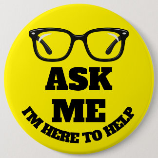 Botón de la Conferencia Ask Me - Insignia de Netwo