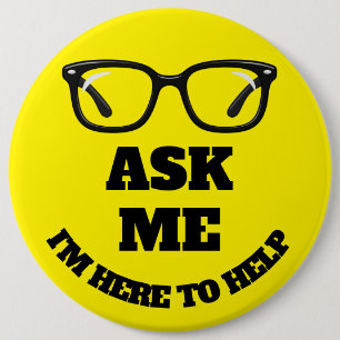Botón de la Conferencia Ask Me - Insignia de Netwo