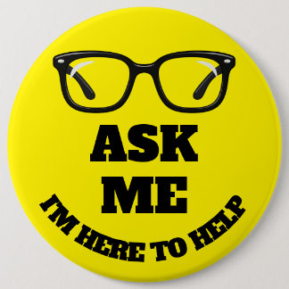 Botón de la Conferencia Ask Me - Insignia de Netwo