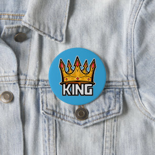 botón de la corona King
