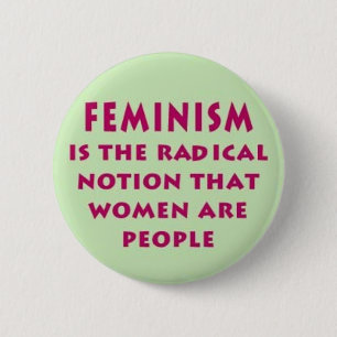 Botón de la declaración del feminismo