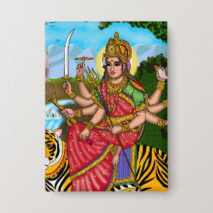 Botón de la Diosa Durga