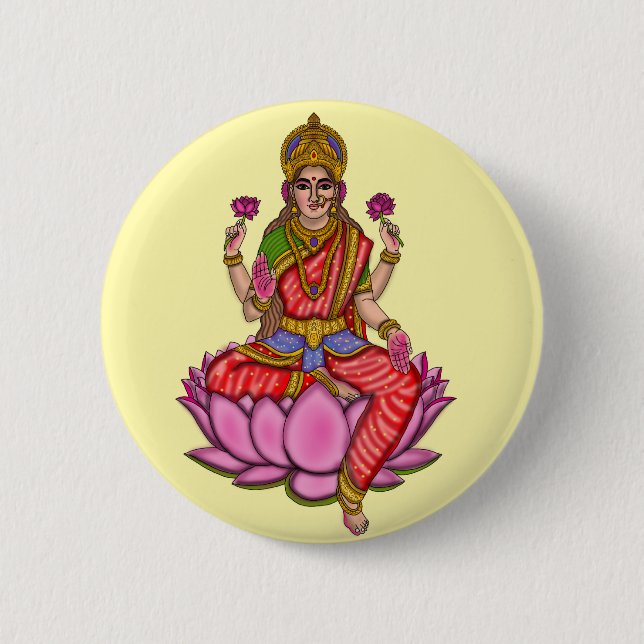 Botón de la Diosa Lakshmi (Anverso)