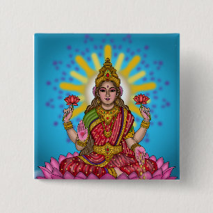 Botón de la Diosa Lakshmi