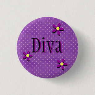 Botón de la diva de la margarita