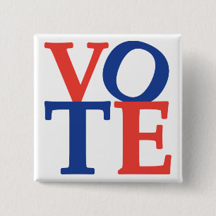 Botón de la elección del voto