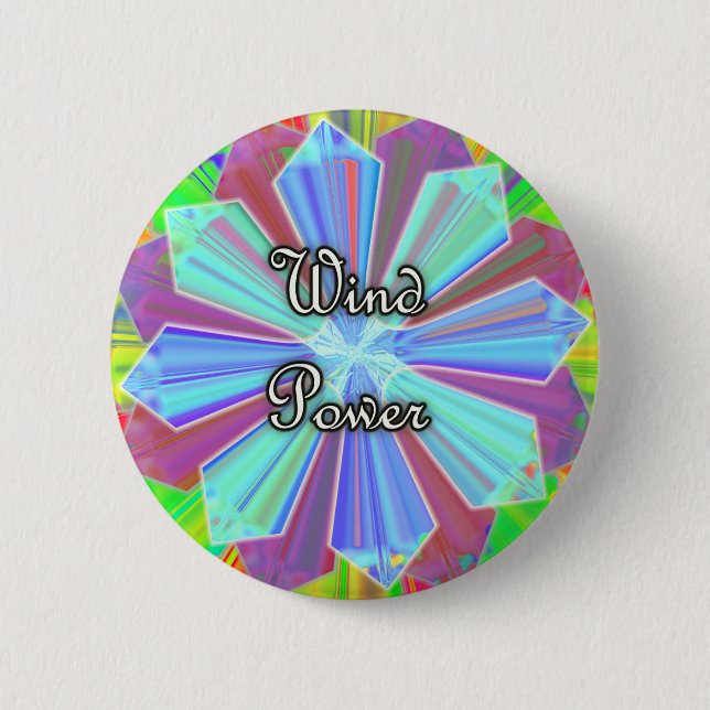 Botón de la energía eólica (Anverso)