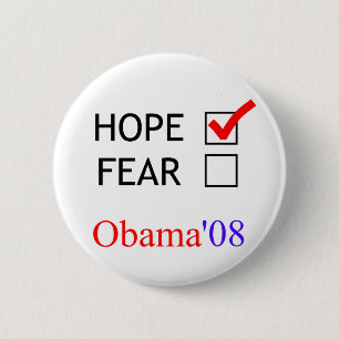 Botón de la esperanza de Obama