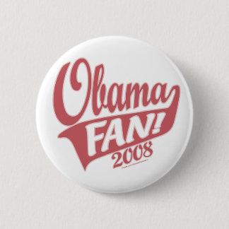 Botón de la fan de Obama