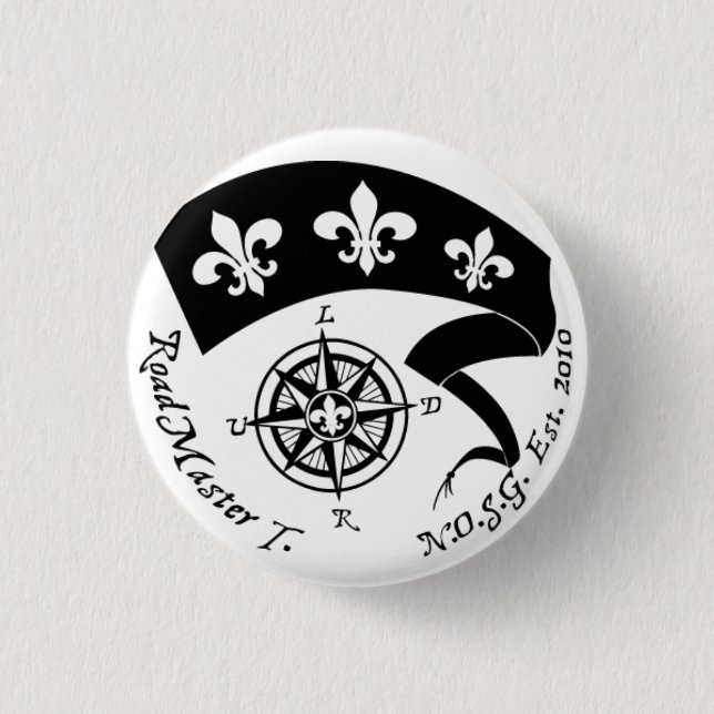 Botón de la firma de RoadMaster T. (Anverso)