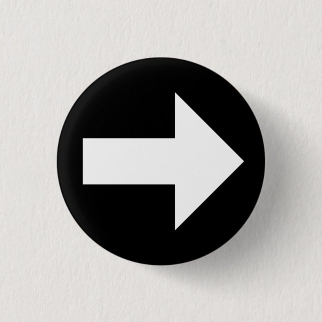 Botón de la flecha del aliado (1,25 adentro.) (Anverso)